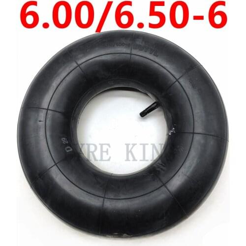 6.00/6.50-6 Inner Tube 6.00-6 6.50-6 Inner Camera for Electric Scooter, Kart, Golf Cart, Mower, ATV Butyl Rubber Tyre
