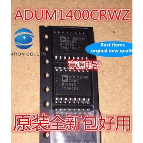 5PCS ADUM1400CRWZ ADUM1400 ADUM1400BRWZ SOP16 digital isolator in stock 100% new and original