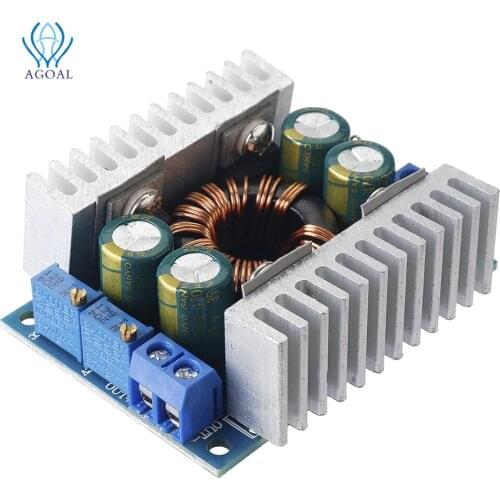 DC-DC 8A Automatic Step Up Step Down Module Board Adjustable Constant Current Voltage Power Supply Module DC5-30V