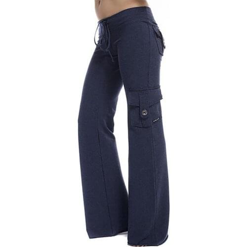 Breathable Fashionable Strong Elastic Yoga Pants Sweatpants Yoga Pants Straight for Work