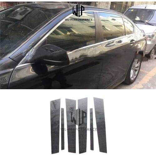 F10 F18 5 Series High Quality Decoration Carbon Fiber Auto Car BC Pillars Aprons Splittter For BMW F10 F18 Car Body Kit