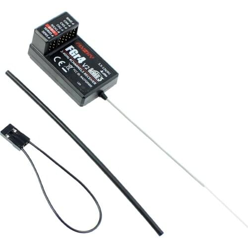 Flysky FGR4/FGR4S/FGR4P Single Antenna Bidirectional Receiver PPM/IBUS/PWM For Flysky FS-NB4 Remote Transmitter