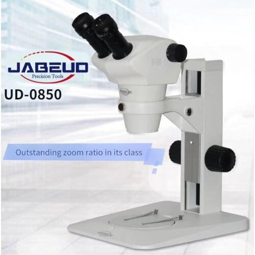 JABE-UD-0850 6.7X-45X 8X-40 Zoom High-quality Binocular Microscope With Greeno Optical System For PCB Soldering Tool