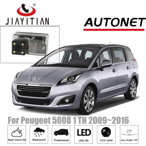 JIAYITIAN Car Rear View Camera For Peugeot 5008 MK1 5D MPV 2009~2016 CCD/Backup Camera/Night Vision/License Plate camera Reverse