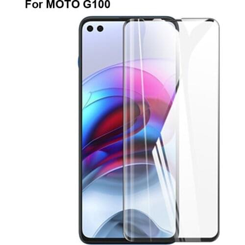 2PCs For MOTO G 100 3D Tempered Glass Film Screen Protector Protective Full Cover Protection For MOTO G100 MotoG100