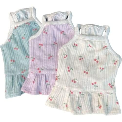 Summer Dog Pets Clothes Cat Puppy Dress Skirt Small Dog Costume Yorkshire Pomeranian Shih Tzu maltese Poodle Bichon Pet Clothing