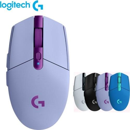Logitech G304 Wireless Gaming Mouse For PC Laptop Gamer Mice With 12K DPI HERO Sensor LIGHTSPEED Wireless Mouse