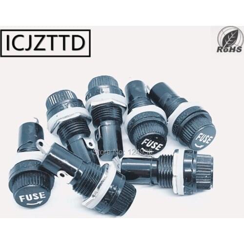 NEW 5x20mm 6*30mm 6*30 Fuse Holders 5*20 Insurance Tube Socket Fuse Holder For 5x20 6x30 6mmx30mm Insurance