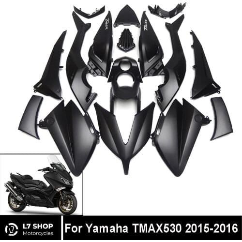 Suitable For YAMAHA Tmax-530 Tmax 530 TMAX530 2015 2016 15 16 black blue motorcycle fairing kit can be customized