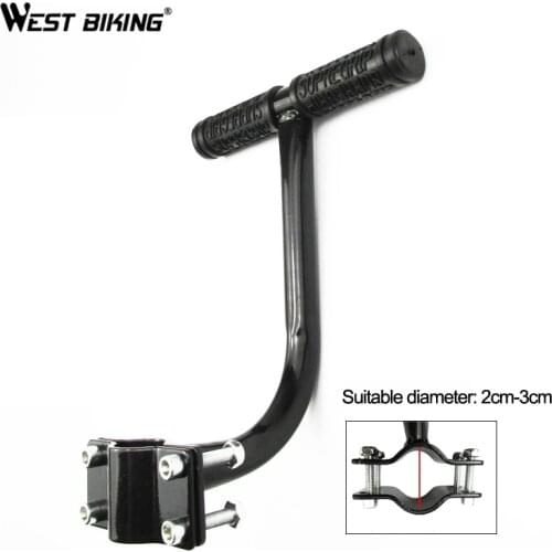 WEST BIKING Bicycle Mountain Bike Folding Bike Child Armrest Handle the Seat Safety Armrest Chair Armrest Rear Saddle Handlebar