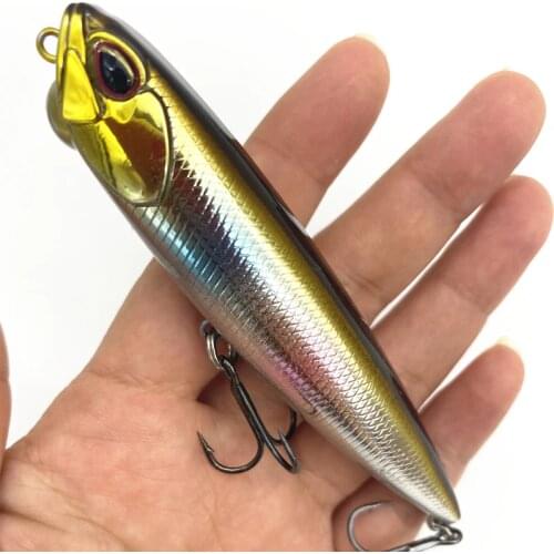 10cm 15g Floating Fishing Z-Shaped Pencil Lure TopWater Dogs Hard Popper Lures Baits Wobbler Hard Bait Fishing Tackle Pesca