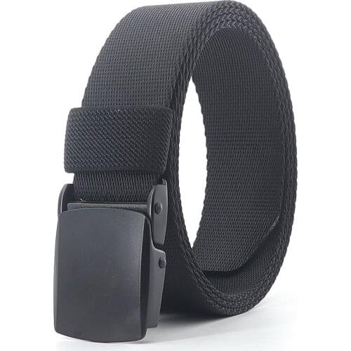 Classic Mens Tactical Belt Outdoor Military Training Waist Strap Quick Drying Metel Buckle Army Fans Climbing 3.2cm Narrow Cinto