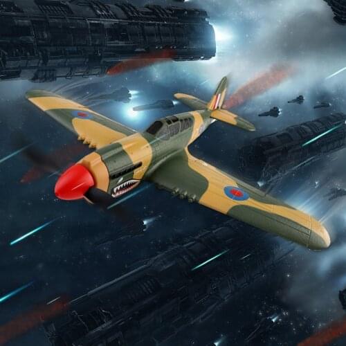 XK A220 P40 Remote Control Airplane RTF 6-Axis 4Ch 384 Wingspan 6G/3D Modle Stunt Plane Stability Electric Outdoor RC Aircraft