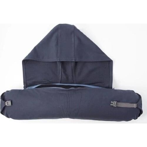 U-shaped Pillow Neck Pillow with Cap Blackout Plane Travel Lunch Break NAP Pillow Travel Mask Hooded Cervical Pillow AT127