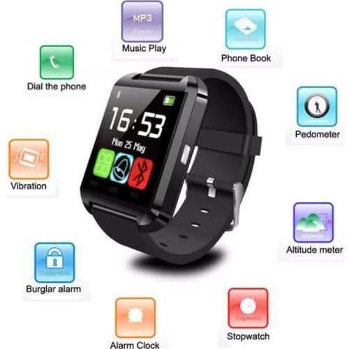Smart Watch Bluetooth-compatible Call Men Women Waterproof LCD Touch Screen Smartwatch Heart Rate Monitor Smart For Android IOS