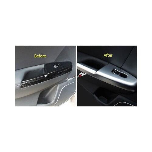 Interior Door Cover Armrest Trim 4pcs For Kia Sportage 2016 2017 4th Generation