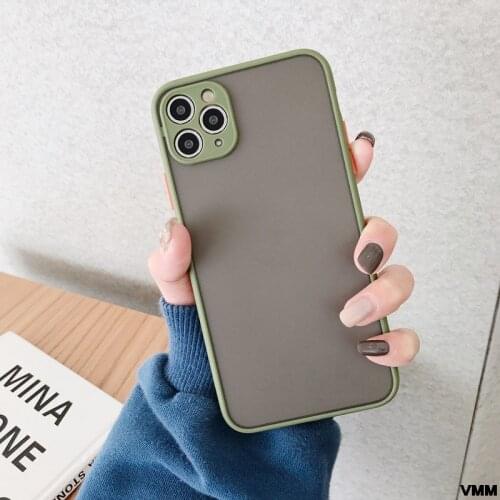 High Quality Frosted Shockproof Lens Protective Waterproof Multi Colors Mobile Phone Accessories Case for Iphone Xr 11 Pro Coque