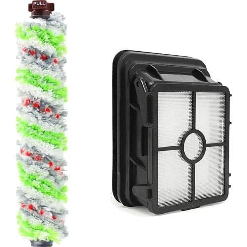 2PCS Roller Brush & HEPA Filter for Bissell Crosswave 1785 17132 Series Vacuum Cleaner Accessories Replacement Parts #1608022
