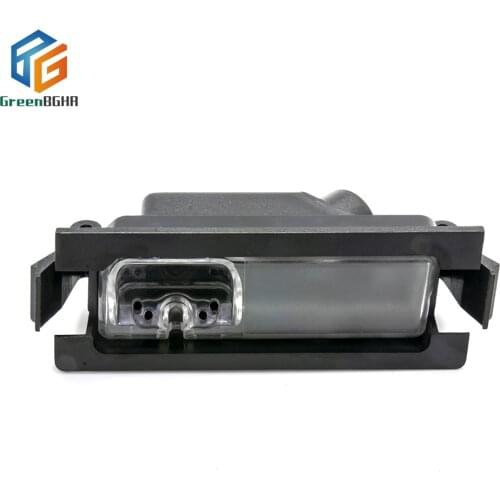 Green BGHR License Plate Lights Housing Car Rear View Camera Bracket For Hyundai Elantra GT/Accent/Solaris/Verna(RB)Kia Ceed