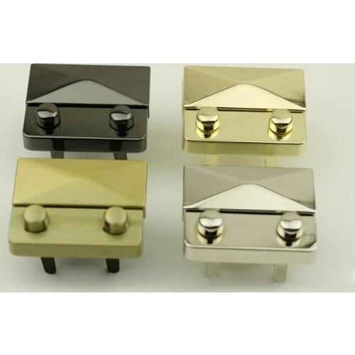 10 Pieces Luggage Hardware Accessories Female Bag Organ Locks Metal Locks For Bags