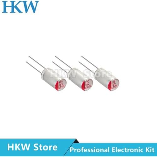 10pcs New DIP Solid Capacitor Super Low ESR 16V 220UF 330UF 470UF 560UF 680UF 820UF High Quality 100% Original