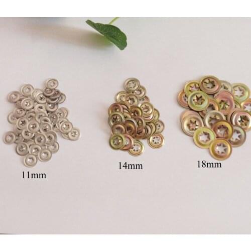 11mm/14mm/18mm width metal washer for smooth stem eyes nose and stem doll nose eyes mouth findings--size option--300pcs/lot