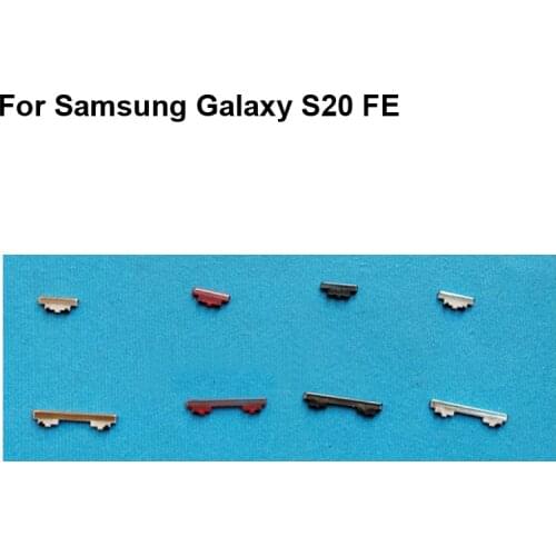 2 in 1 Side Button For Samsung Galaxy S20 FE Volume Up Down Button Side Buttons Set Replacement For Samsung Galaxy S20FE S 20FE