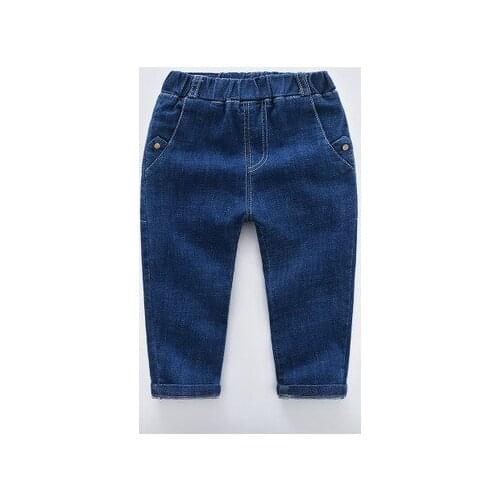 2018 new Spring kids Ripped jeans boy grils cottons Leisure pants tracksuits baby toddler baby children clothing clothes