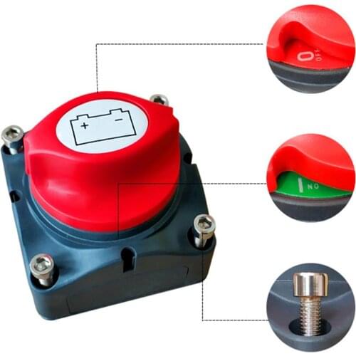 300A Auto Boat Truck Yacht Battery Isolator Disconnect Power Cut Off Kill Switch