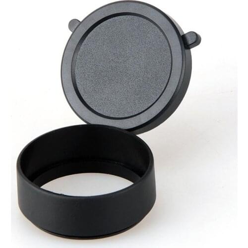 80% Hot Sale Scope Telescopic Flip Up Spring Lens Protective Cover Cap Hunting Accessories для охоты охота и снаряжение