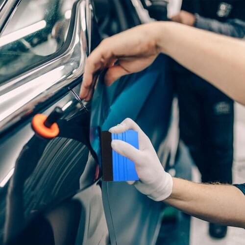 Auto Styling Vinyl Carbon Fiber Film Application Installation Tools Kit Car Sticker Film Scraper Auto Felt Squeegee Scraper Set