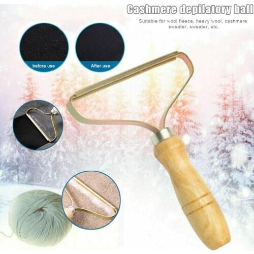 Clothes Fuzz Fabric Shaver Portable Lint Remover Power-Free Fluff Removing Roller Sweater Woven Coat Household Cleaning Tools