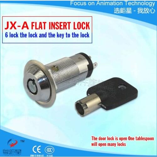 2018 Hot sell high security cylinder cylinder key box Switch lock Apply To Arcade Game Machine/Game Captain