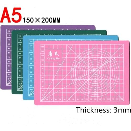 A5 PVC double-sided advanced self repairing cutting and carving base plate paper cutting desktop base plate school stationery