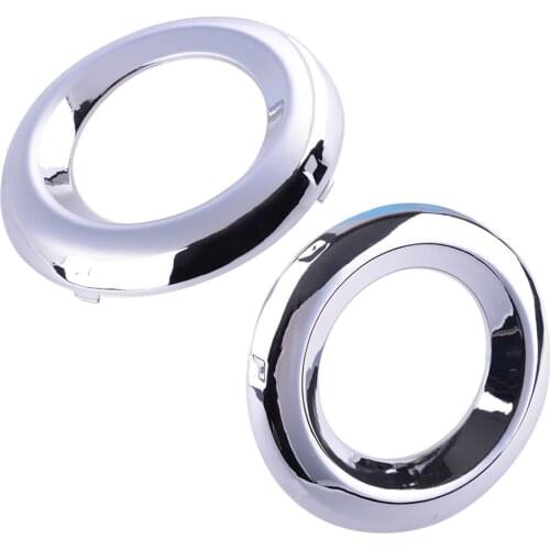 DWCX Car Front Left & Right Fog Light Lamp Cover Trim Fit For Toyota RAV4 Limited 2009 2010 2011 2012 52128-0R030 52127-0R030