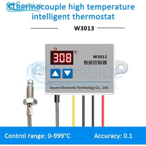 W3013 Temperature Controller K type Thermocouple Digital Vegetable Oil Burner High Temperature Chassis Equipment AC 110V 220V