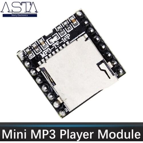 Mini MP3 Player Module TF Card U Disk Mini MP3 Player Audio Voice Module Board