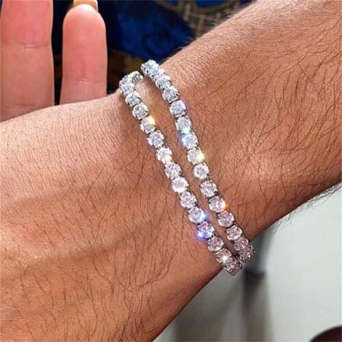 Fashion Wedding Zircon Bracelet Korean Design Luxury Crystal Zircon Geometric Square Bracelet For Women Gift Accesorios