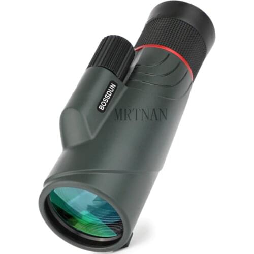 Zoom Monocular 10-20x50 BAK4 Prism Powerful Telescope Monocular Waterproof Hunting Goods for Camping