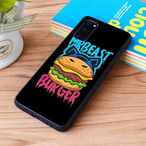 For Samsung Galaxy MR Beast Burger Soft TPU border Samsung Galaxy Case