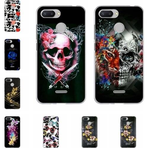 Soft TPU Cover For Xiaomi Redmi 6 Case 5.45" Printing Pattern Cute Phone Cases for Xiomi Redmi6 Redmi 6 Redmi6 Fundas Coque Capa