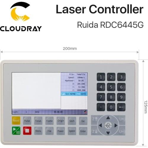 Cloudray CO2 Laser Controller Panel for Ruida RDC6445G RDC6442S RDLC320-A CNC Laser Cutting Machine Display Panel