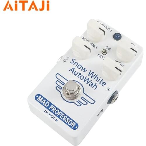 Auto Wah Effects Pedal For Guitar / Electric Bass Replacement Mad Professor Snow White Auto Wah GB Effector 9V 30mA 1PC