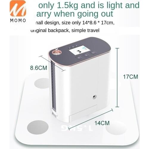 Portable Oxygenerator Elderly Household Outdoor Small Portable Oxygen Machine Car Plateau