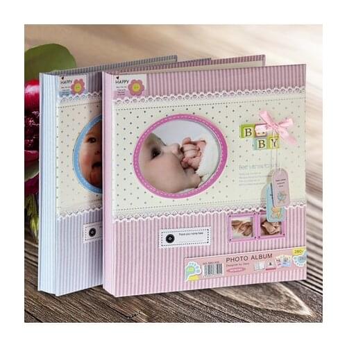 Baby Growth Album Baby Album Album Children 6 Inch Insert Type Manual Diy Paste Self-Adhesive Film