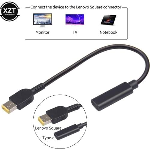 USB 3.1 Type C USB Female to DC 7.9*5.0mm 4.0*1.35 5.5*2.5 2.1 Sqaure Male Power Charger Adapter Connector Adaptor for lenovo PD