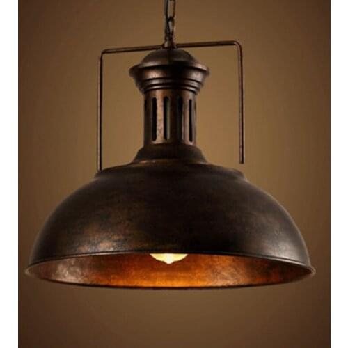 Edison vintage industrial lamp shade chain pendant light retro loft iron lighting Fixtures for bar coffee shop