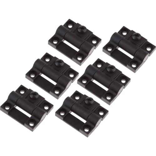 6x Torque Hinge Position Control Replacement for Southco E6-10-301-20 Black