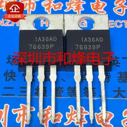 10PCS 76639P HUF76639P3 TO-220 100V 50A 100% New&original