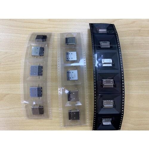 10Pcs For XBOX ONE Slim S/X Original HDMI-compatible Port Connector Replacement for XBOX Series S/X Repair Parts